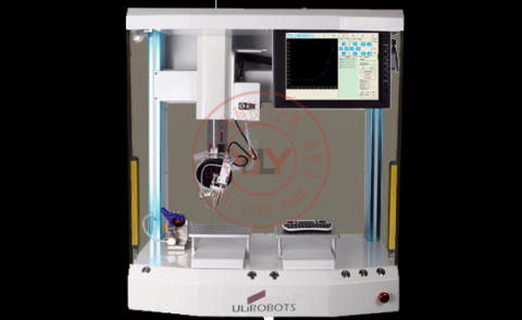 CCD positioning and detection intelligent automatic soldering robot