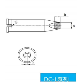 自动焊锡机烙铁头简图