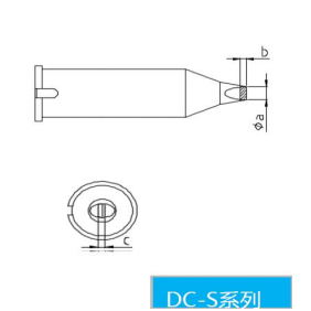 自动焊锡机烙铁头简图