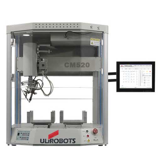 由力自动化CM系列自动焊锡机特点以及其系统组成